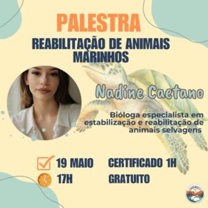 Palestra Reabilitação de Animais Marinhos
